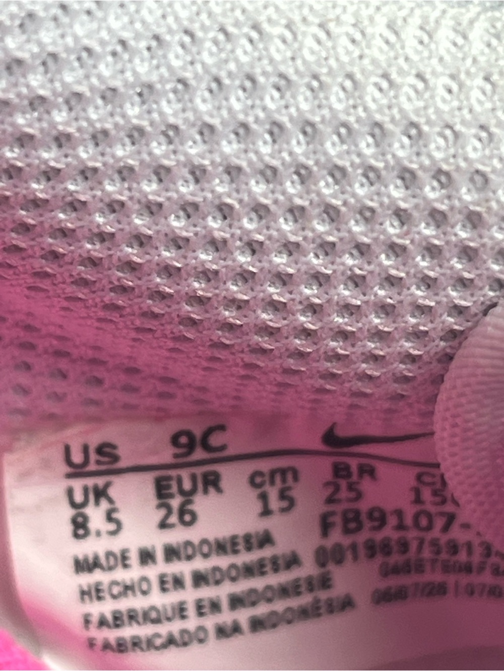 Nike Dunk size 9 children like New - Picture 9 of 14